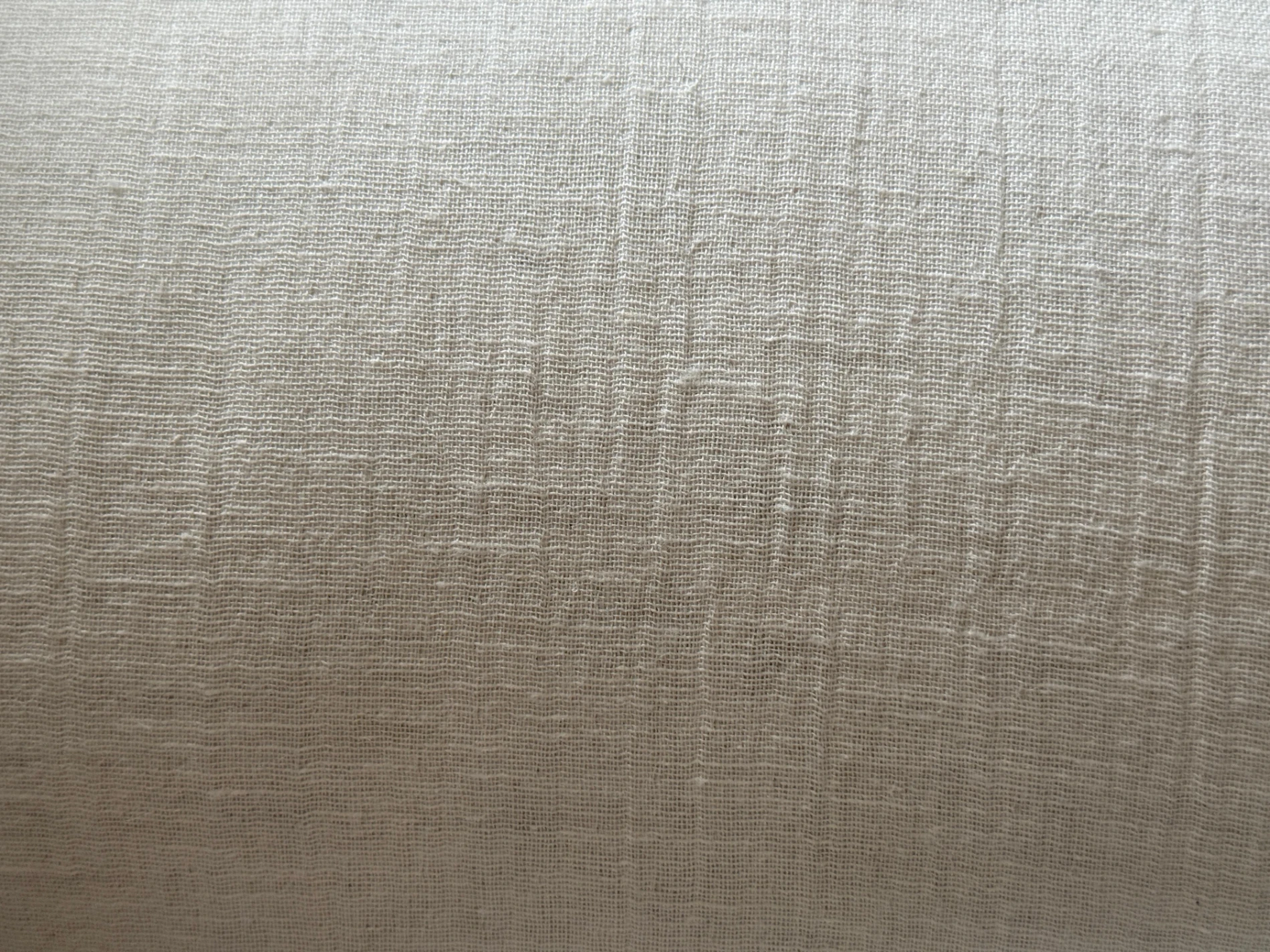  Çift Katlı Muslin Kumaş - Doğal Muslin Kumaş - Organik Kumaş 1 Metre  En: 150cm - BEJ